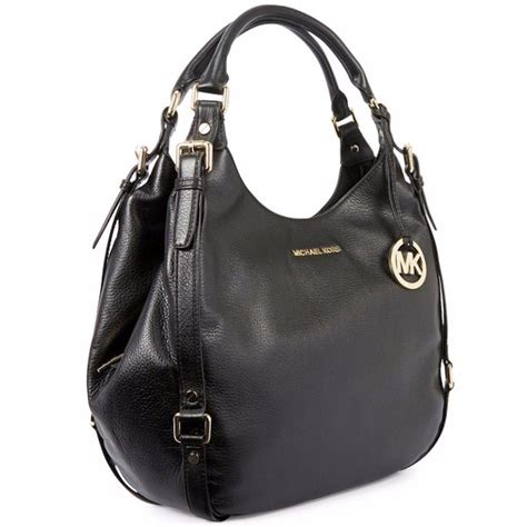 michael michael kors bedford belted large leather satchel black|Michael Kors Bedford Bag for sale .